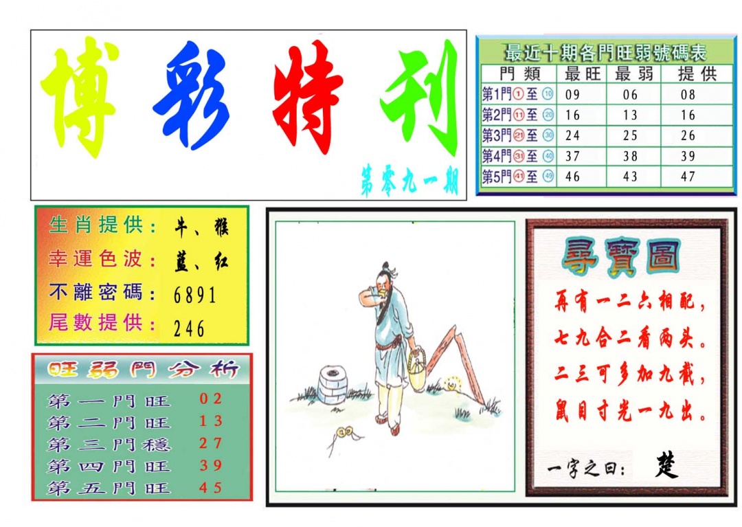 091期博彩特刊[图]